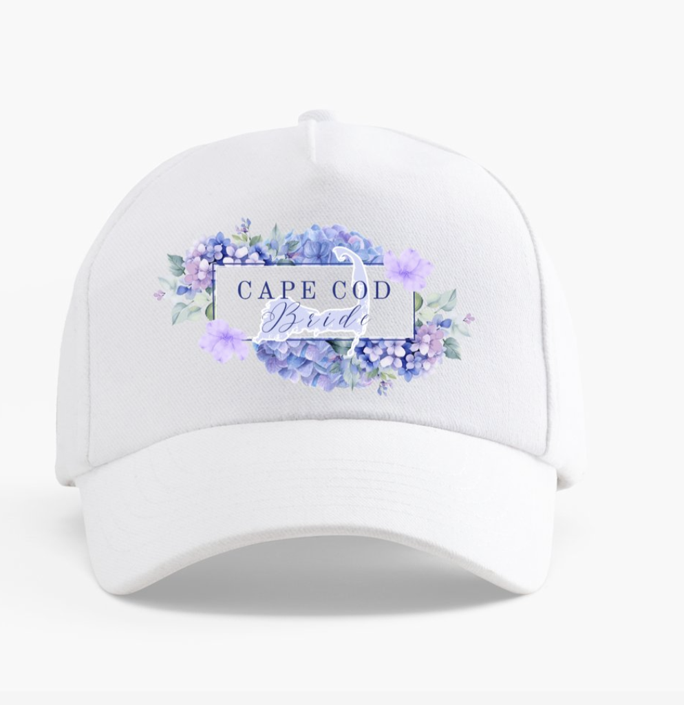 Cape Cod Bride Hat- Hydrangeas