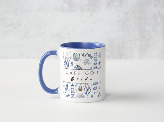 Cape Cod Bride Mug- Nautical