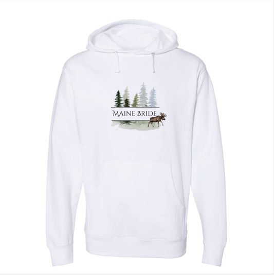 Maine Bride Hoodie- Moose