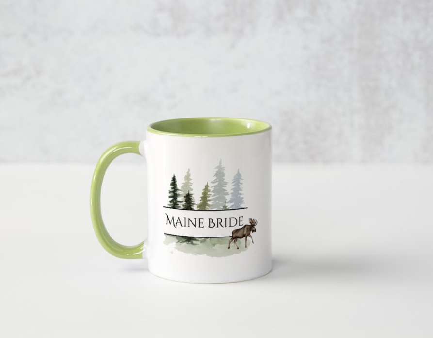 Maine Bride Mug- Moose