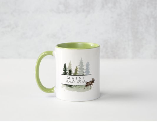 Maine Bride Tribe Mug- Moose