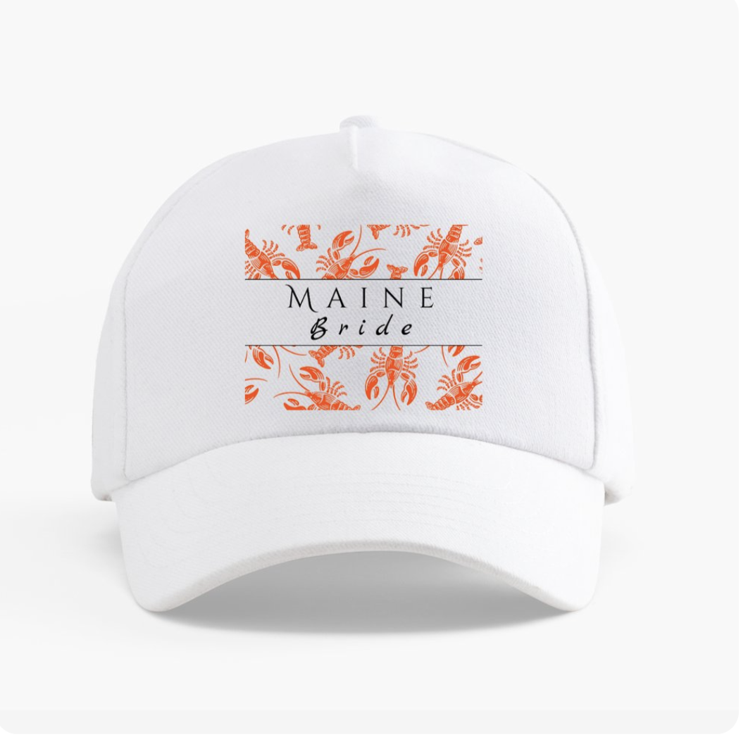 Maine Bride Hat- Lobster