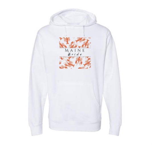 Maine Bride Hoody- Lobster