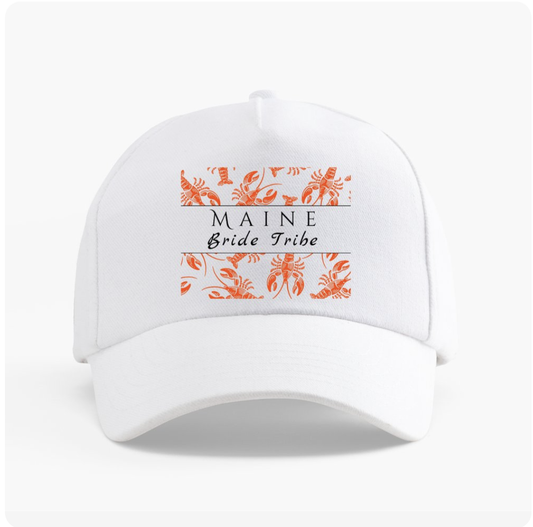 Maine Bride Tribe Hat- Lobster