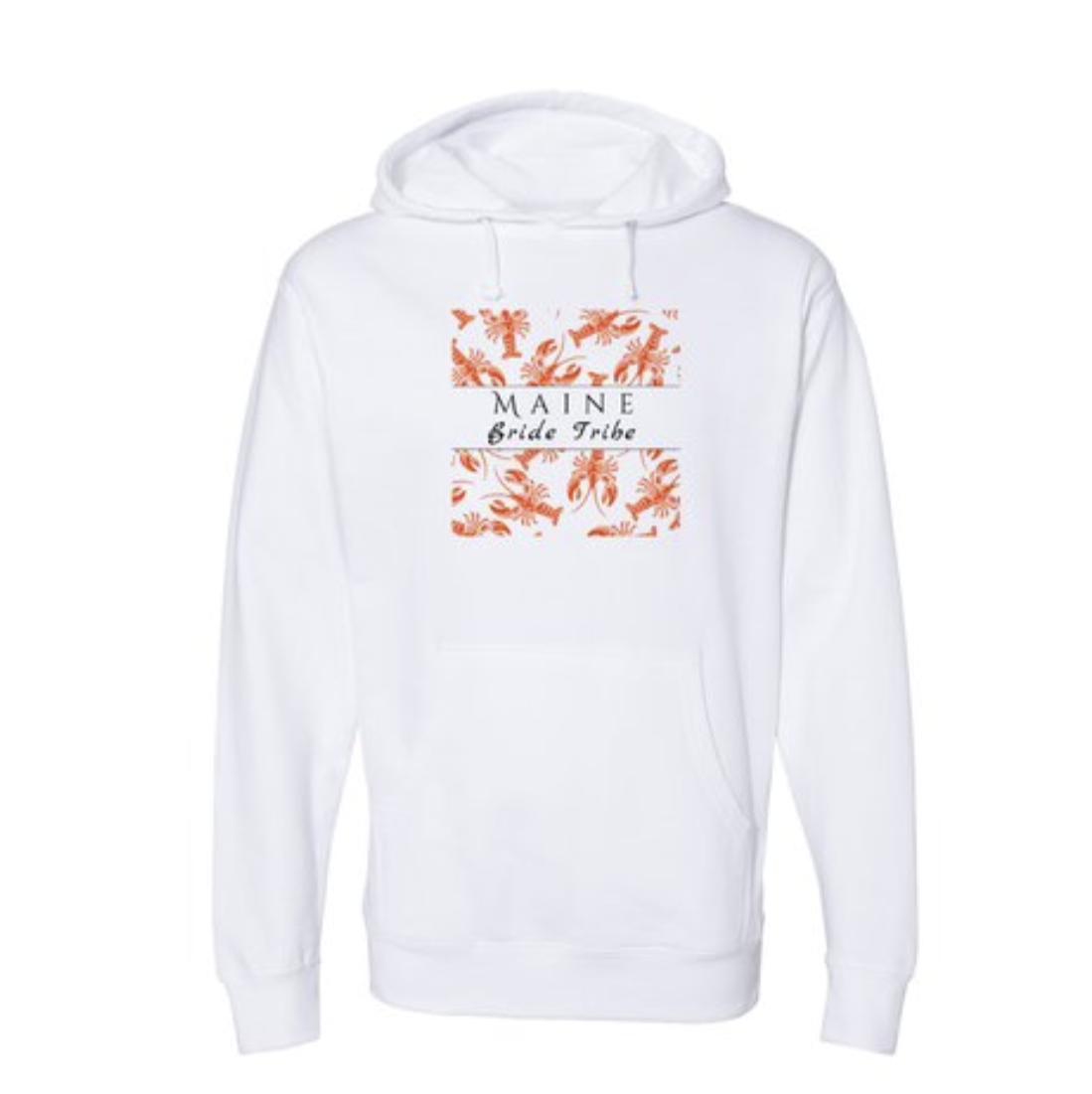 Maine Bride Tribe Hoody- Lobster